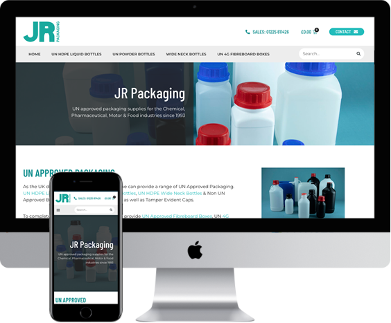 JR Packaging Website