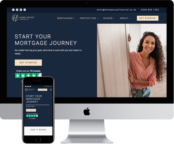 Home Group Financial website