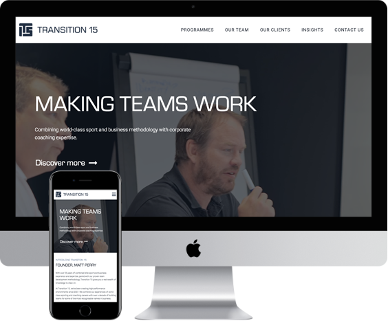 Transition 15 Website