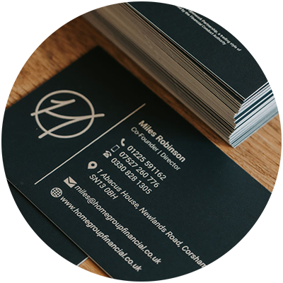 Home Group Financial - Business Cards