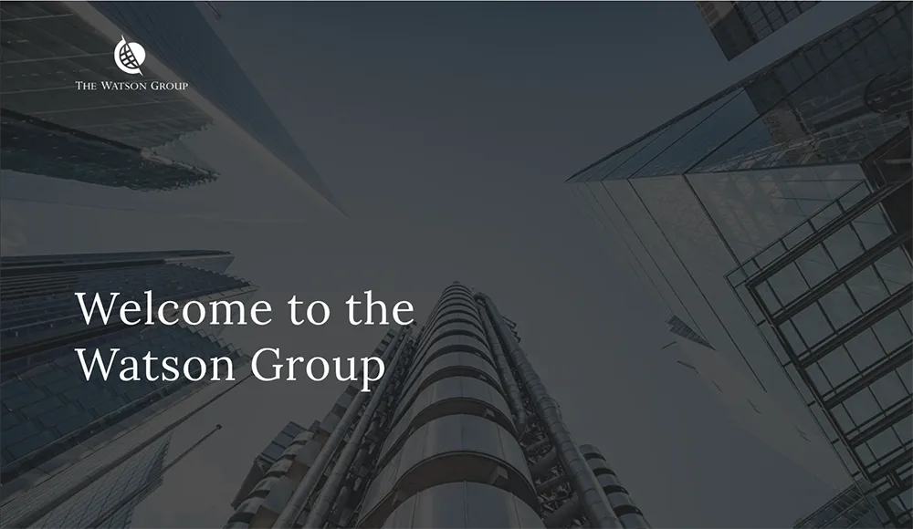 The Watson Group website
