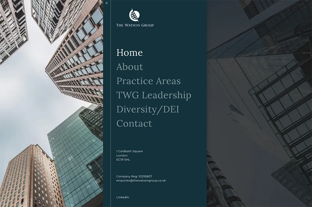 The Watson Group website